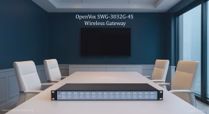 در این تصویر گیت وی سیم کارتی اپن وکس SWG-3032G-4S را در رنگ مشکی مشاهده می کنید 
