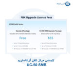 لایسنس مرکز گرنداستریم UC-50 SMB