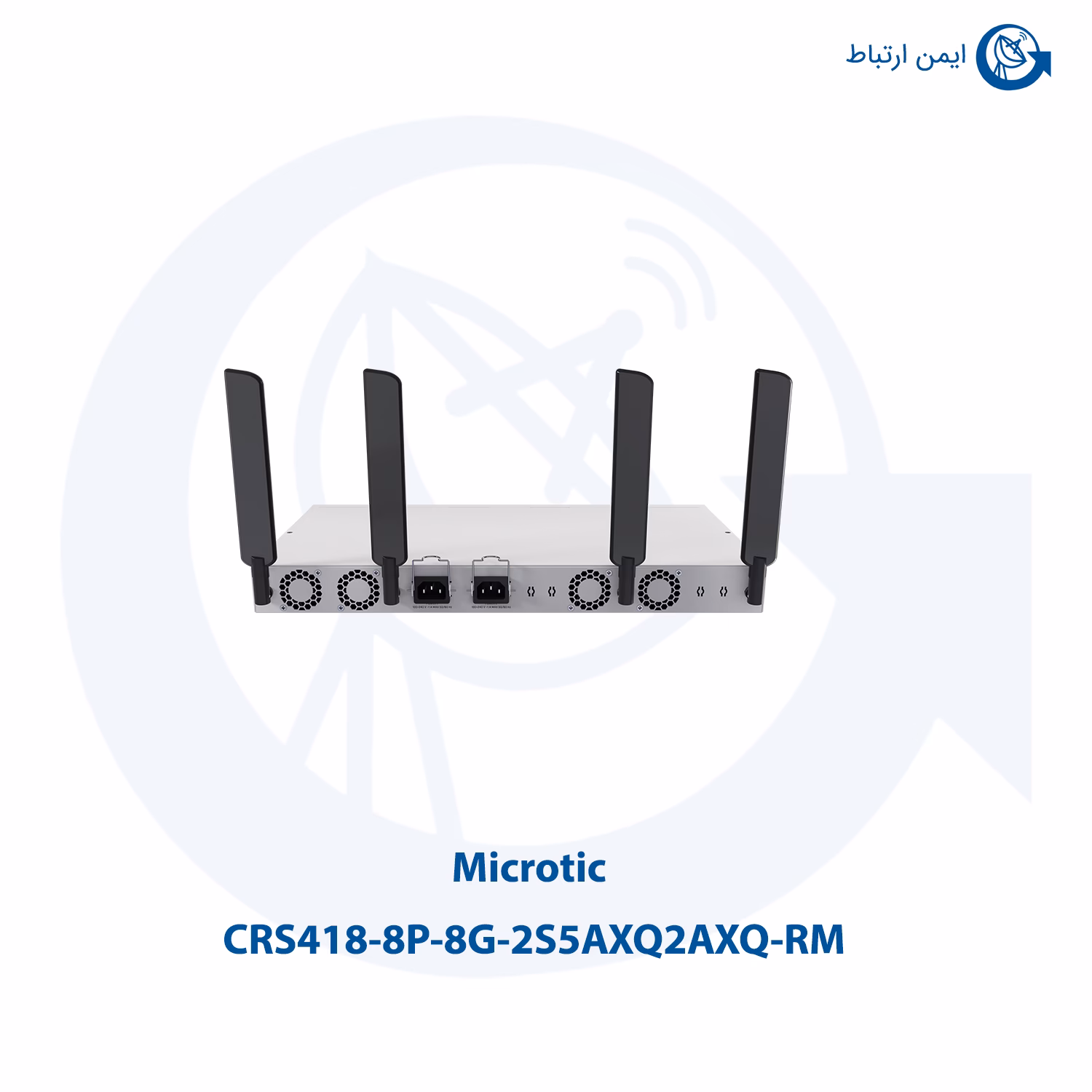 سوئیچ مدل CRS418-8P-8G-2S5AXQ2AXQ-RM