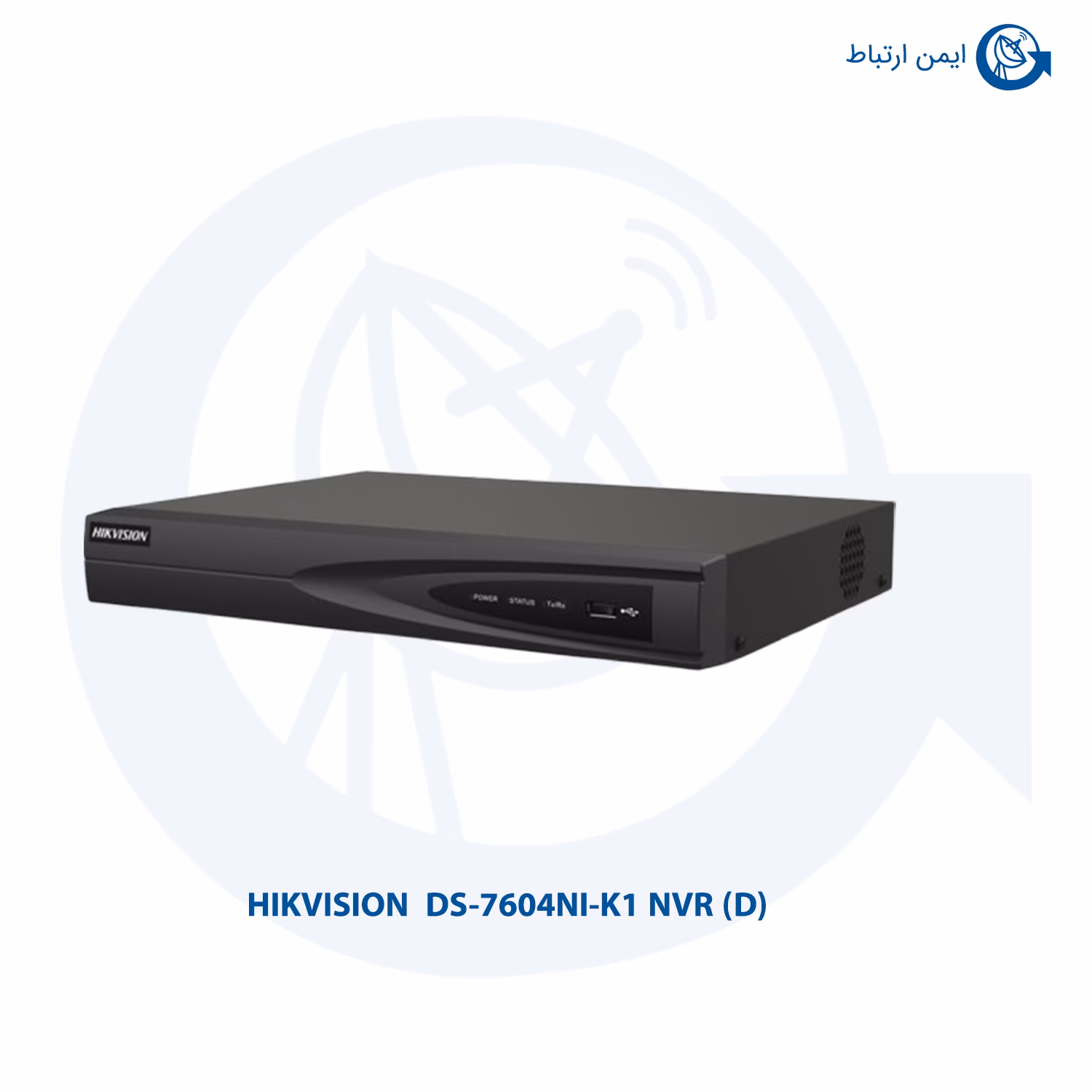 ان وی آر هایک ویژن مدل DS-7604NI-K1 NVR (D)