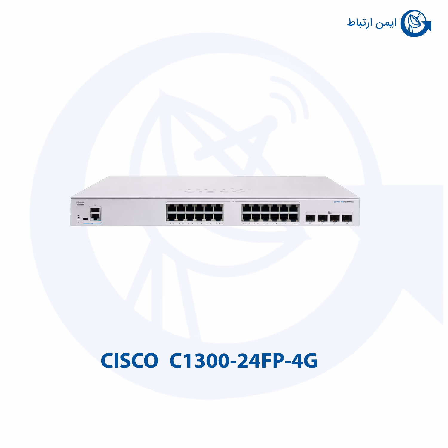سوئیچ شبکه سیسکو مدل C1300-24FP-4G