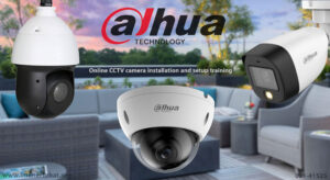 در تصویر مقاله آموزش نصب و راه‌ اندازی دوربین مداربسته، دوربین داهوا را مشاهده می کنید.