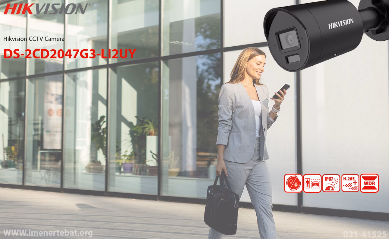 دوربین مداربسته هایک ویژن مدل DS-2CD2063G2-LI2U 1 در این تصویر دوربین مداربسته داهوا مدل DS-2CD2063G2-LI2U که از میکروفون داخلی دوگانه برخوردار است را مشاهده می کنید
