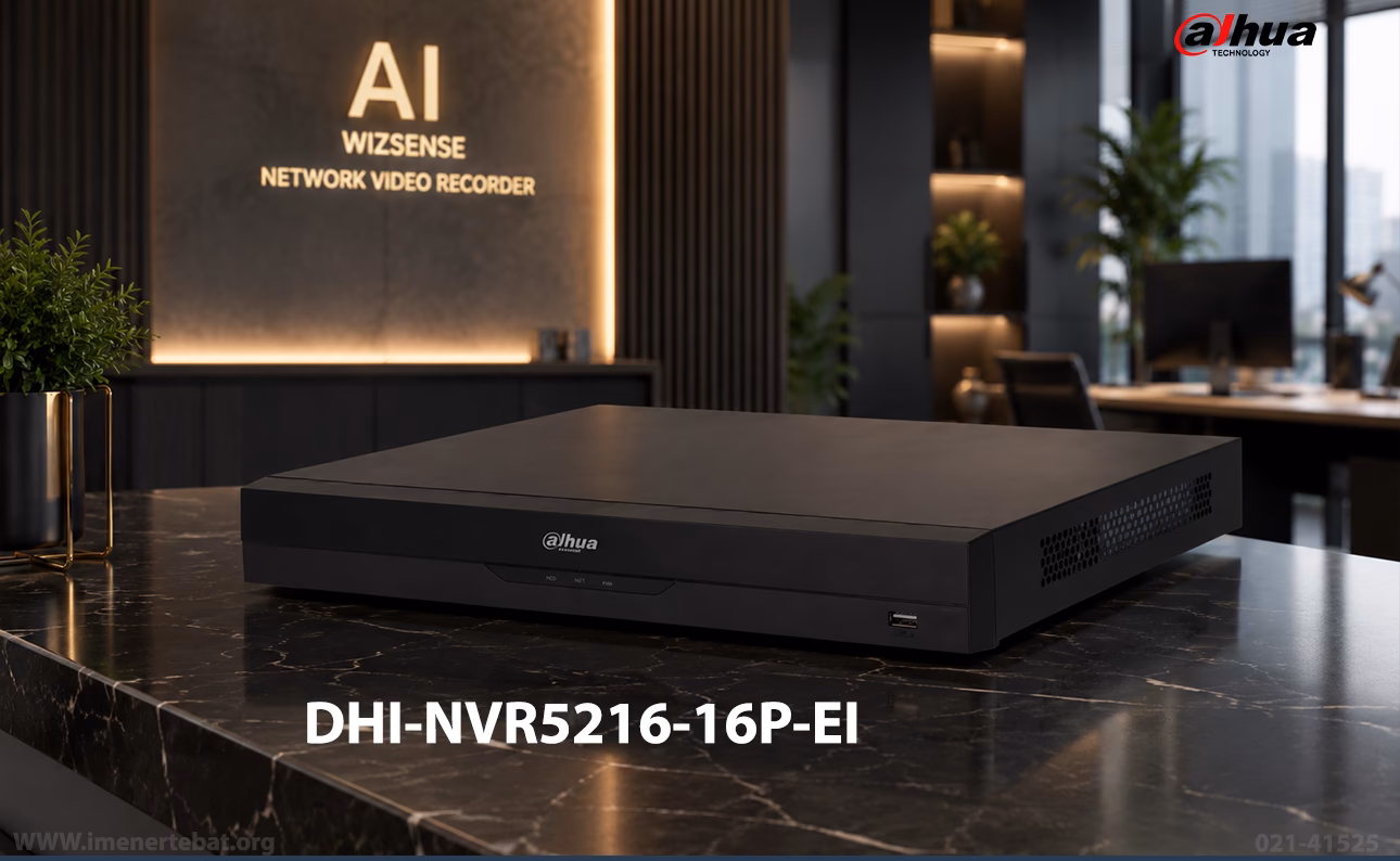 ان وی آر داهوا مدل DHI-NVR5216-16P-EI 1 در این تصویر ان وی آر داهوا مدل DHI-NVR5216-16P-EI که 16 کانال دارد را مشاهده می کنید