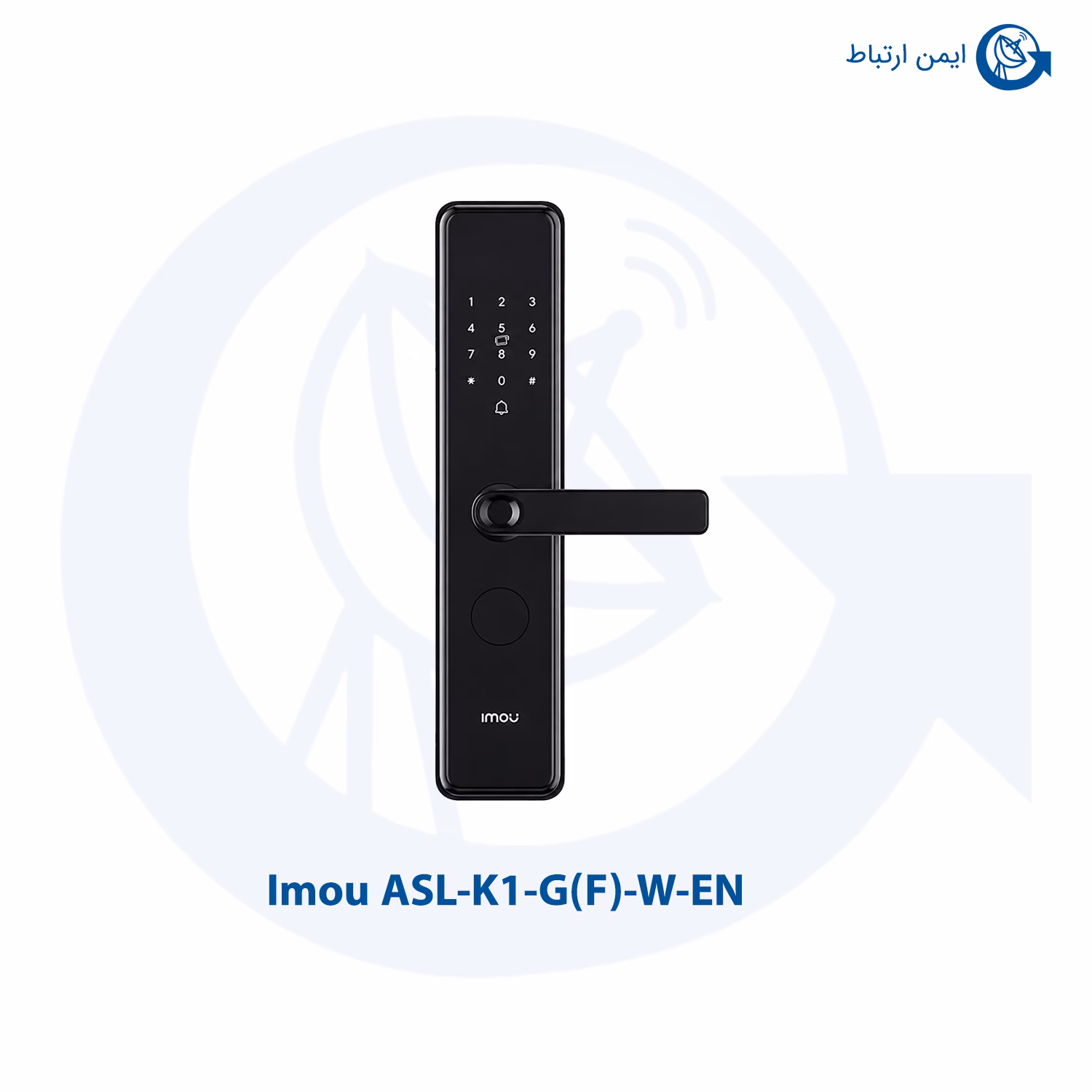 زنگ درب هوشمند آیمو مدل ASL-K1-G(F)-W-EN