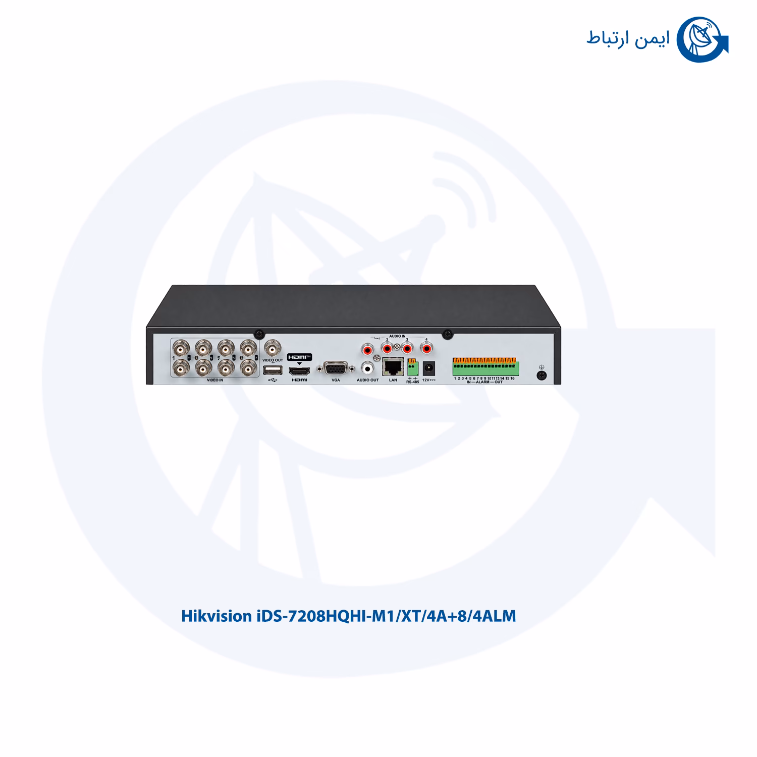 دی وی آر هایک ویژن مدل iDS-7208HQHI-M1/XT/4A+8/4ALM