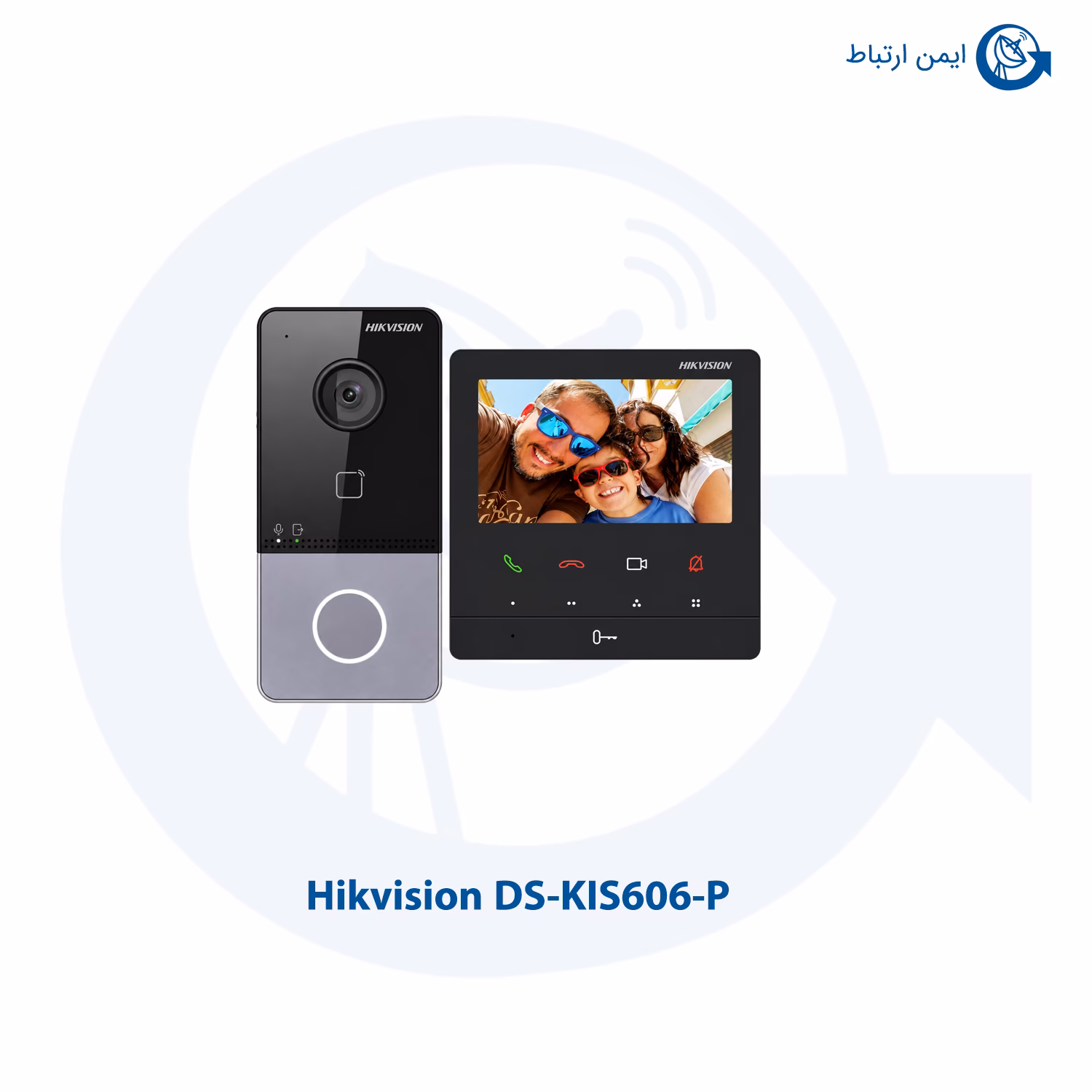 کیت آیفون تصویری تحت شبکه هایک ویژن مدل DS-KIS606-P کیت آیفون تصویری تحت شبکه هایک ویژن مدل DS-KIS606-P