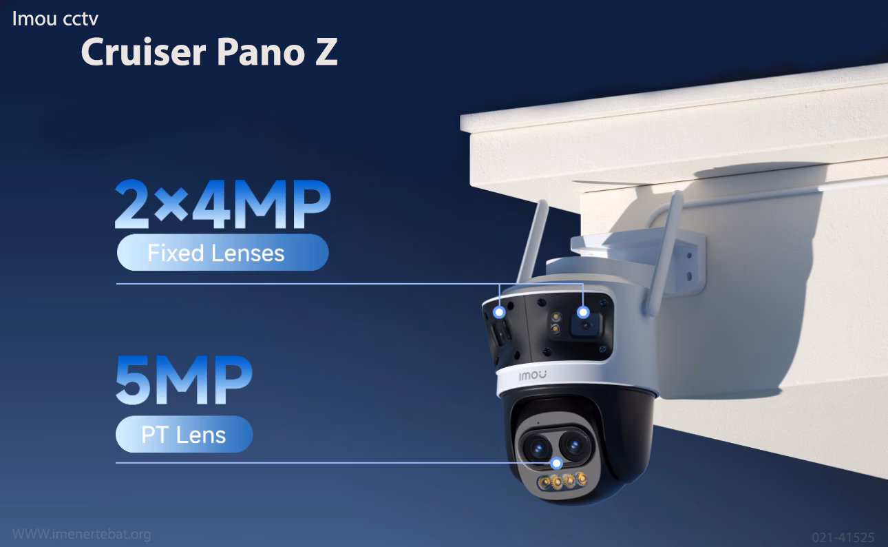 دوربین آیمو مدل Cruiser pano Z 2 دوربین آیمو مدل Cruiser pano Z دارای 3 لنز 4+4+5 مگاپیکسلی است